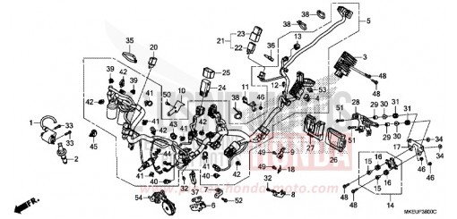WIRE HARNESS CRF450LL de 2020